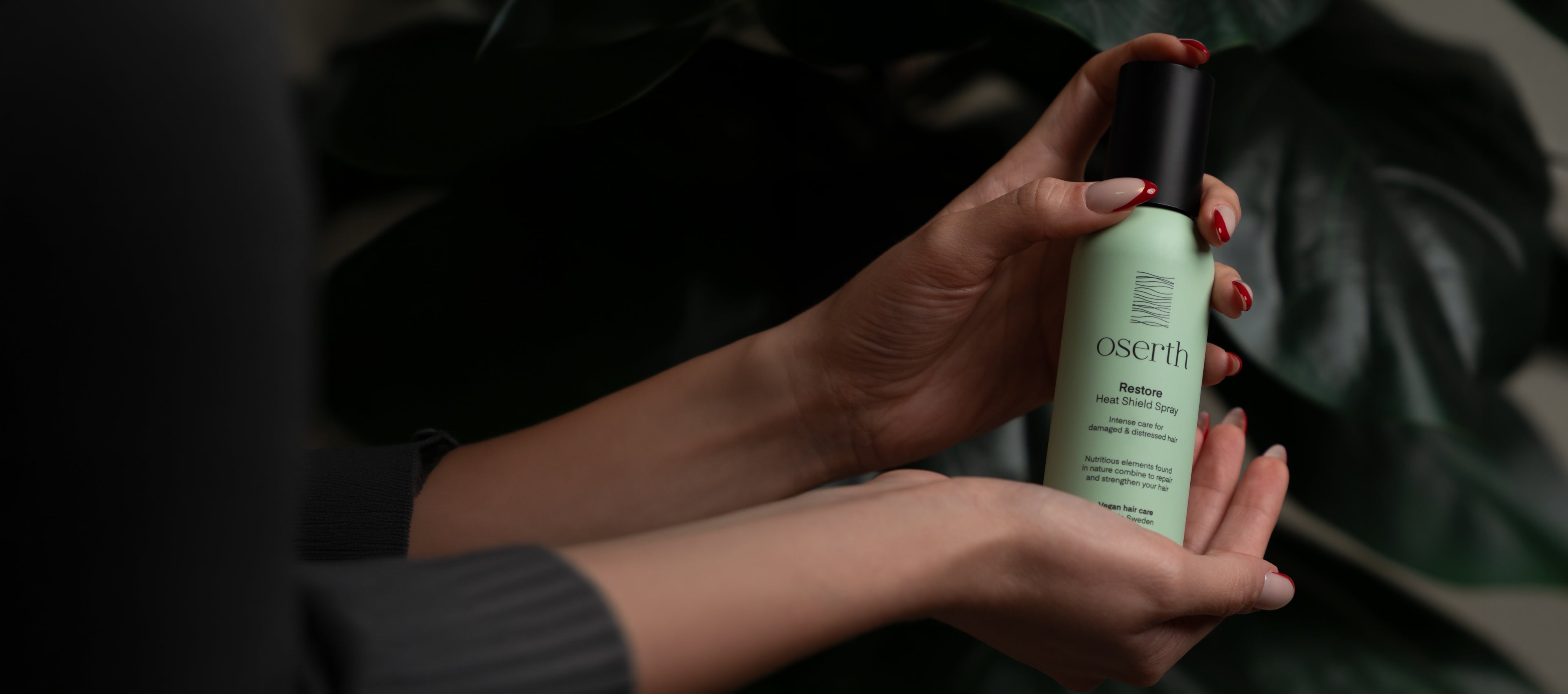 <p>Shield your hair from heat damage.</p>